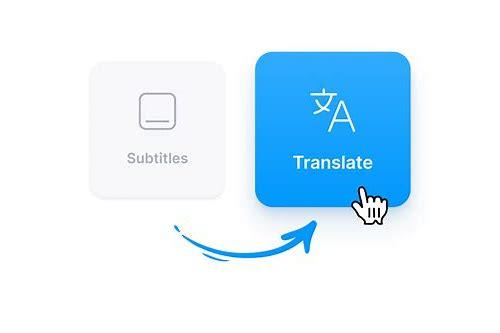视频自动翻译英语字幕——揭秘应用及其优点