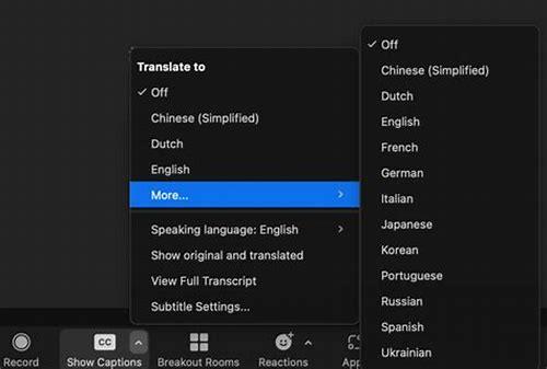 Zoom视频会议:轻松应对全球会议,无需担心语言障碍